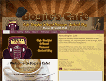 Tablet Screenshot of bogiescafemarin.com